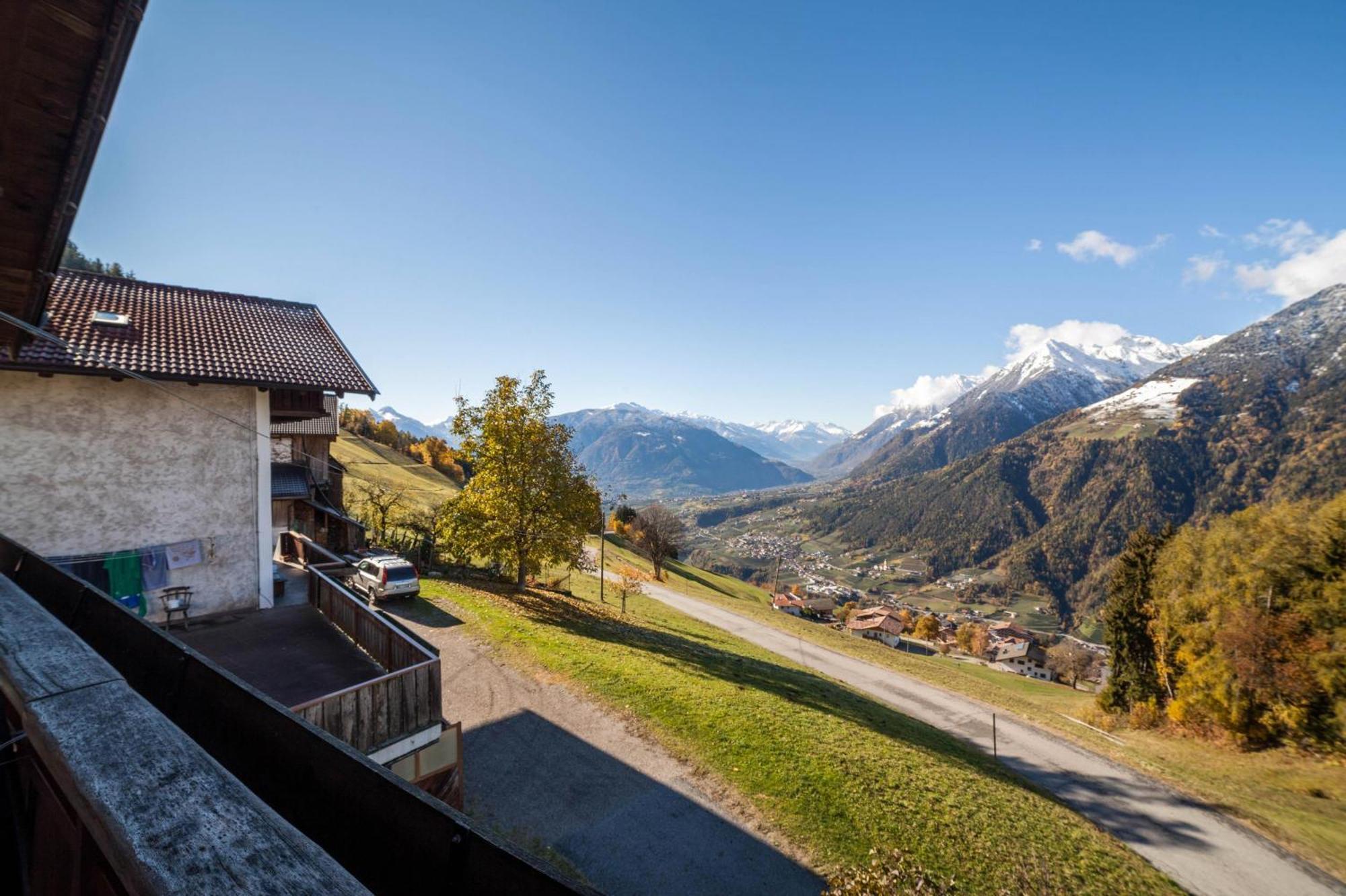 Hoferhof Apartement Bergspitze Schenna Dış mekan fotoğraf